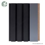 Divergent wood PANEL U732 DUST GREY U899 SOFT TOUCH BLACK ST124