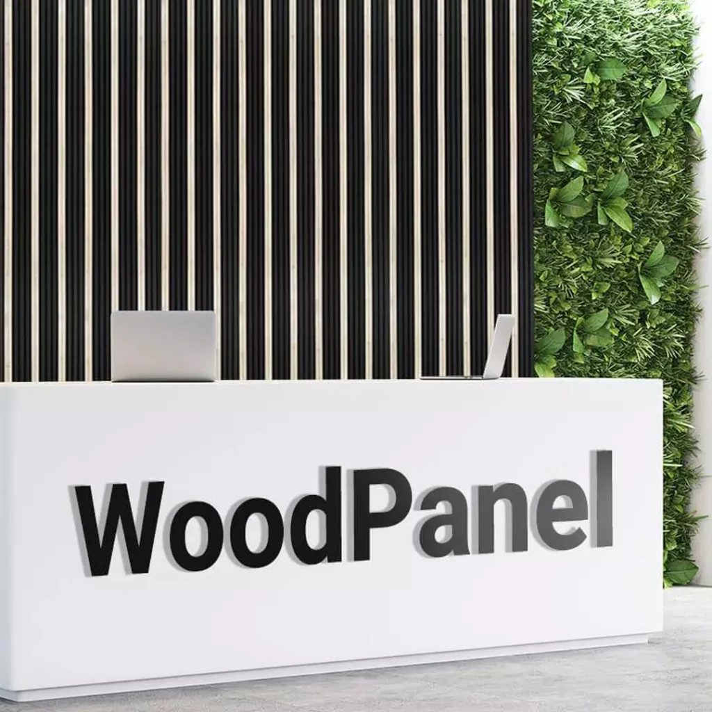Divergent wood PANEL WHITE