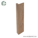 90 DEGREE ANGLE L CORNER CONNECTION H1334 LIGHT SORANO OAK SOFT TOUCH ST125
