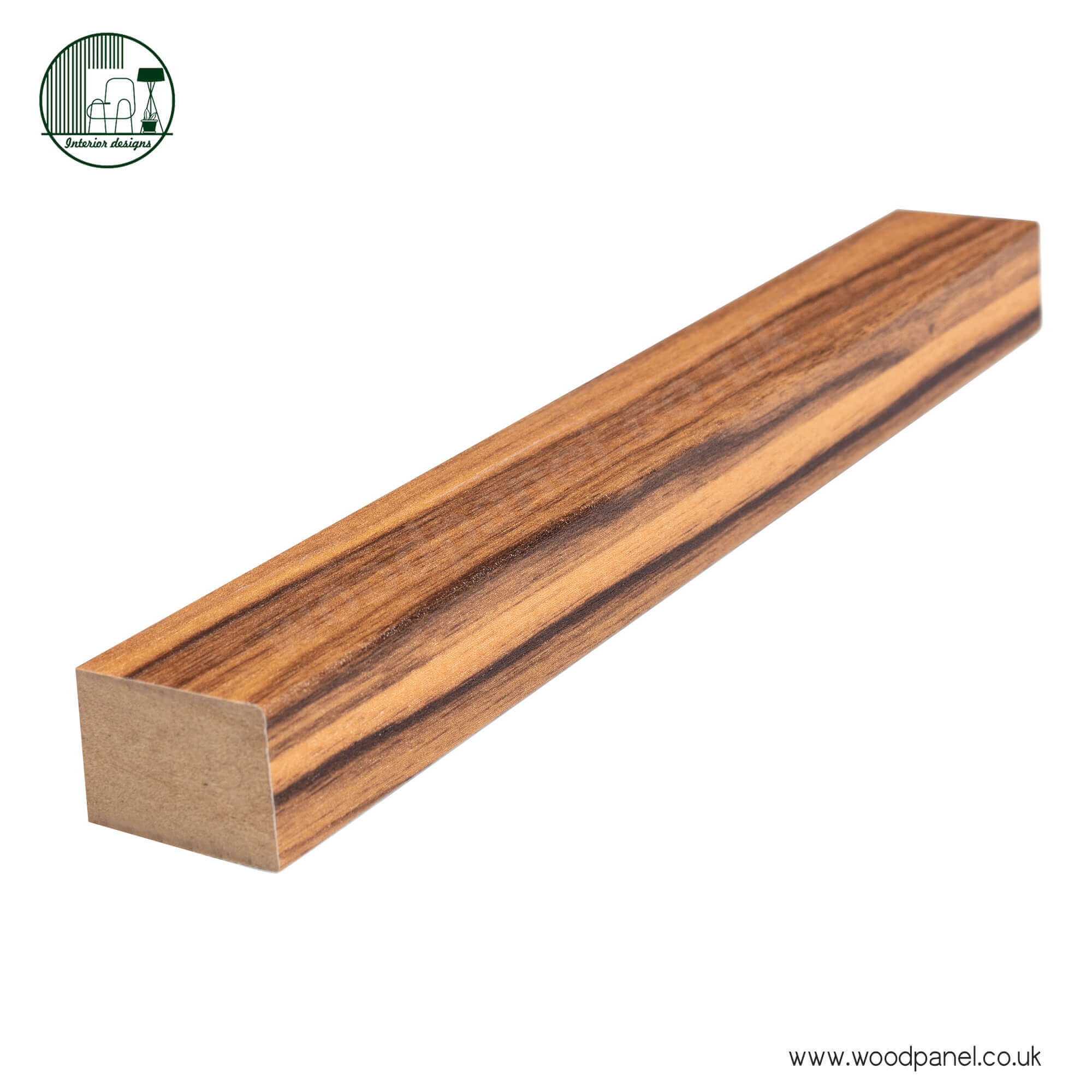 individual wood slats H1636 Contemporary Locarno Cherry