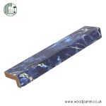 Magnum Opus Wood panel COLLECTION LUXOR GOLDEN SAPPHIRE BLUE MARBLE L CORNER ST125