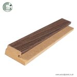 Serene Wood PANEL H1714 Contemporary LINCOLN WALNUT ,END CAP Trim FEMALE ST125