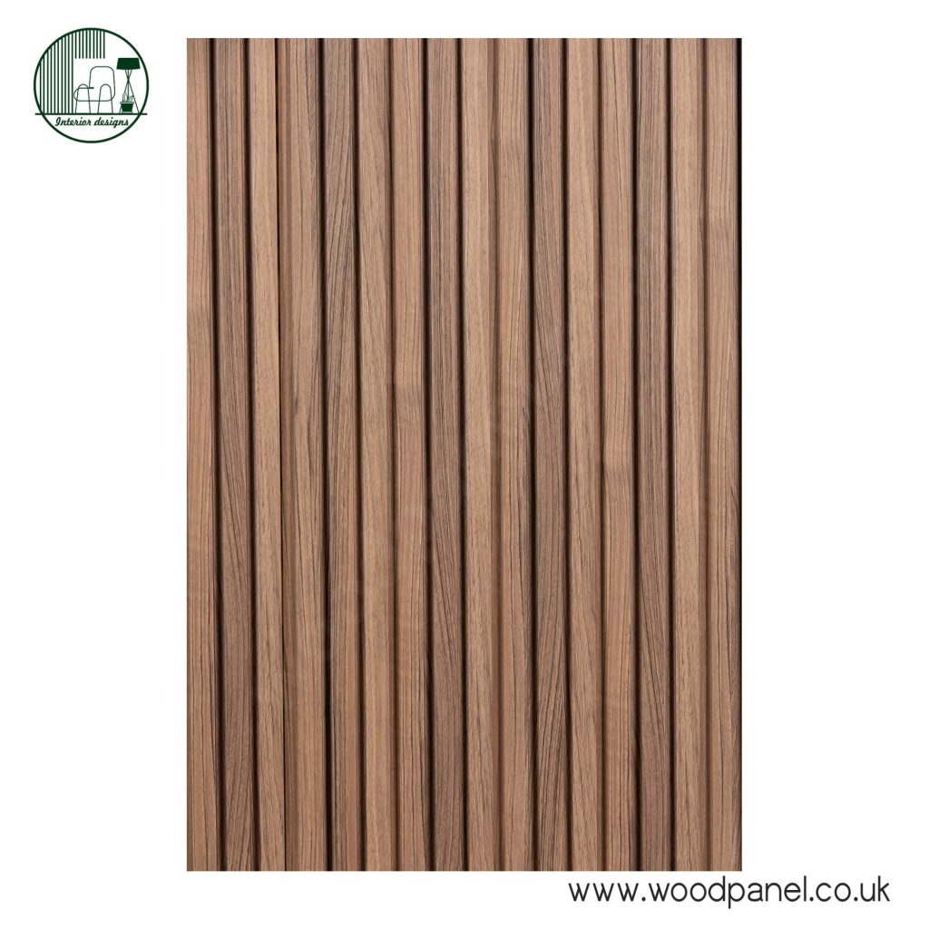 Serene Wood PANEL H1714 Contemporary LINCOLN WALNUT, ST125