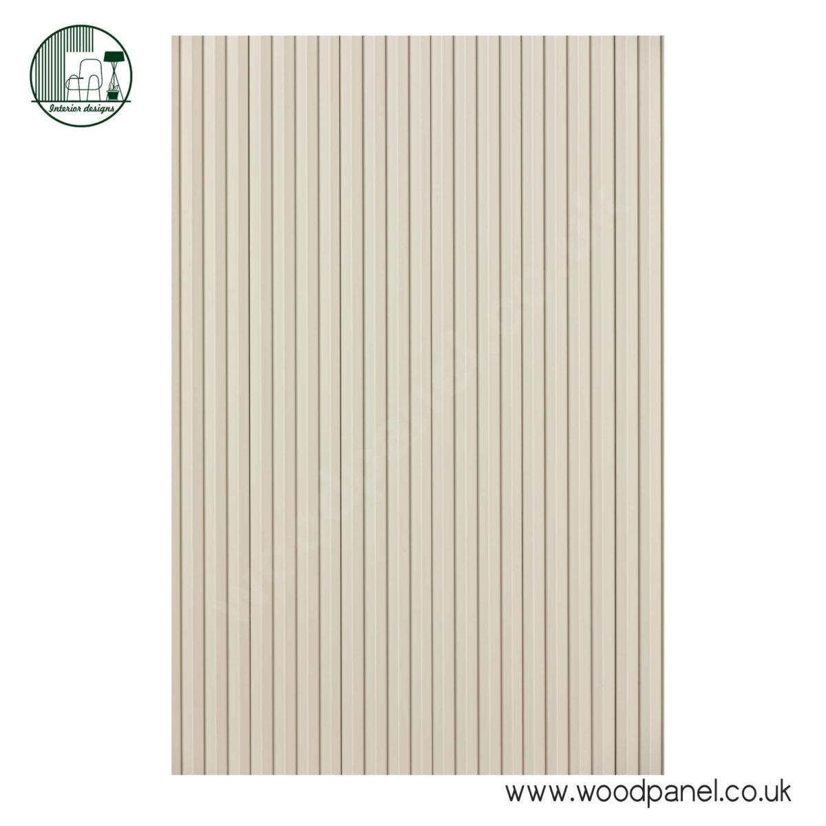 Synergy Wood Panel U222 Crema Beige SOFT TOUCH ST122 6PCS in a pack