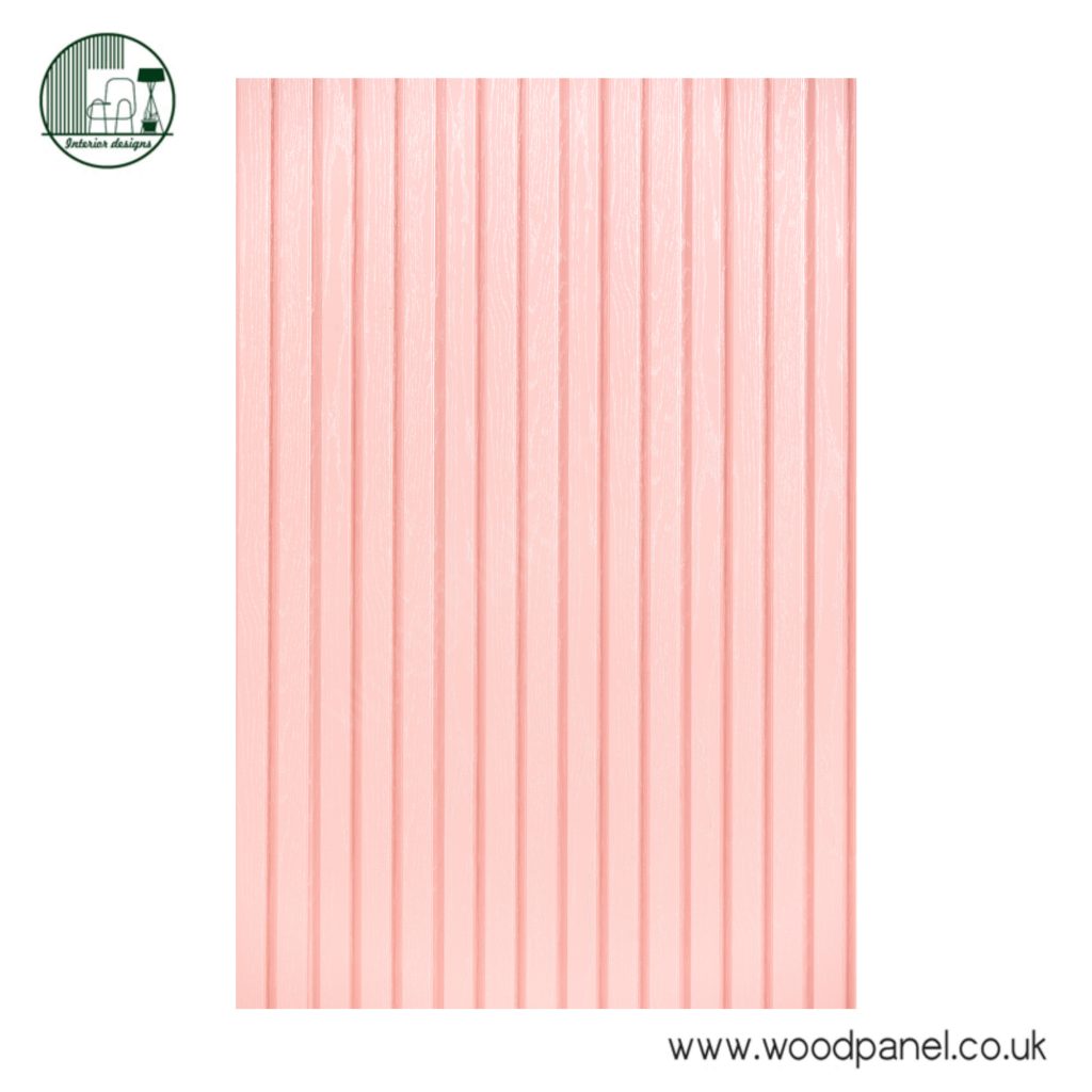Magnum Opus Wood panel COLLECTION PANEL U363 FLAMINGO PINK WITH WOOD GRAIN FINISH ,ST125