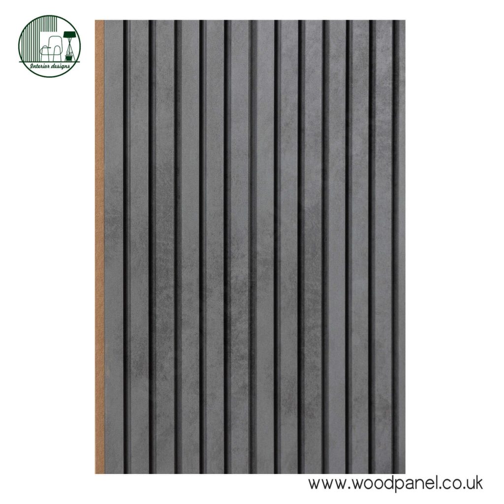 Magnum Opus Wood panel COLLECTION PANEL U960 TEXTURED ONYX GRAY ST125