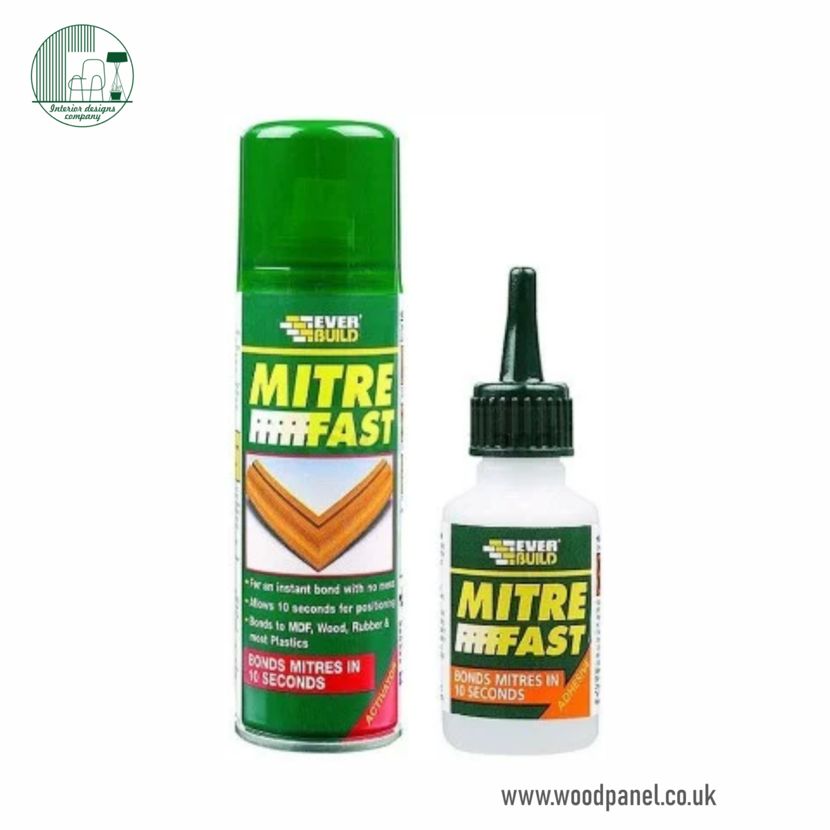 MitreFast Ever Build Mitre Fast Bonding Kit - Glue and Activator 50g